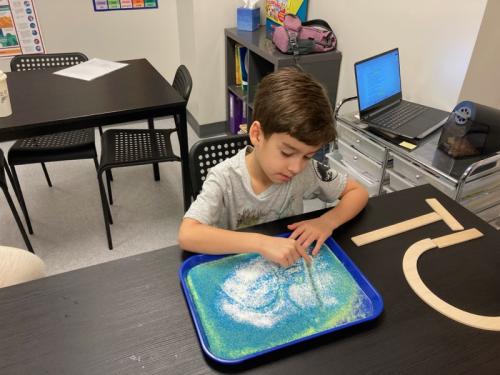 Handwriting Without Tears multi-sensory learning